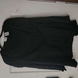 Mock vest sweater
